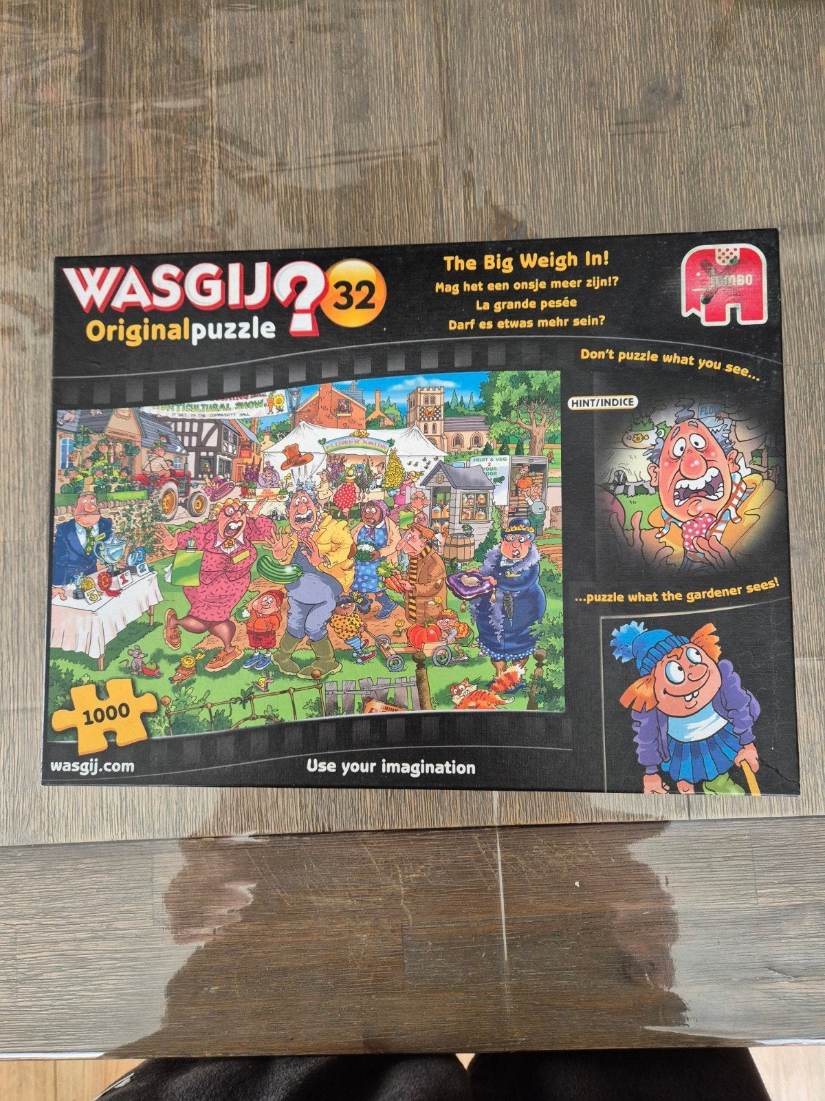Wasgij Original 32: The Big Weigh In! Legpuzzel 1000 stukjes, Ophalen, 500 t/m 1500 stukjes, Zo goed als nieuw, Legpuzzel