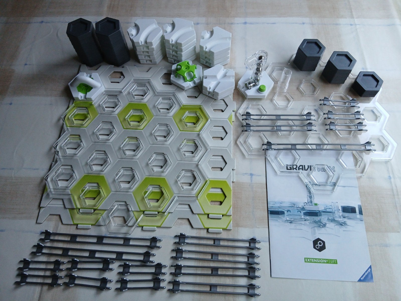 Gravitrax lifter, magnetisch kanon, bochten, rails enz., Ophalen, Zo goed als nieuw, Bouwen