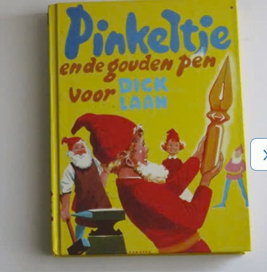Pinkeltje en de gouden pen door dick laan, Ophalen of Verzenden, Zo goed als nieuw, Fictie algemeen