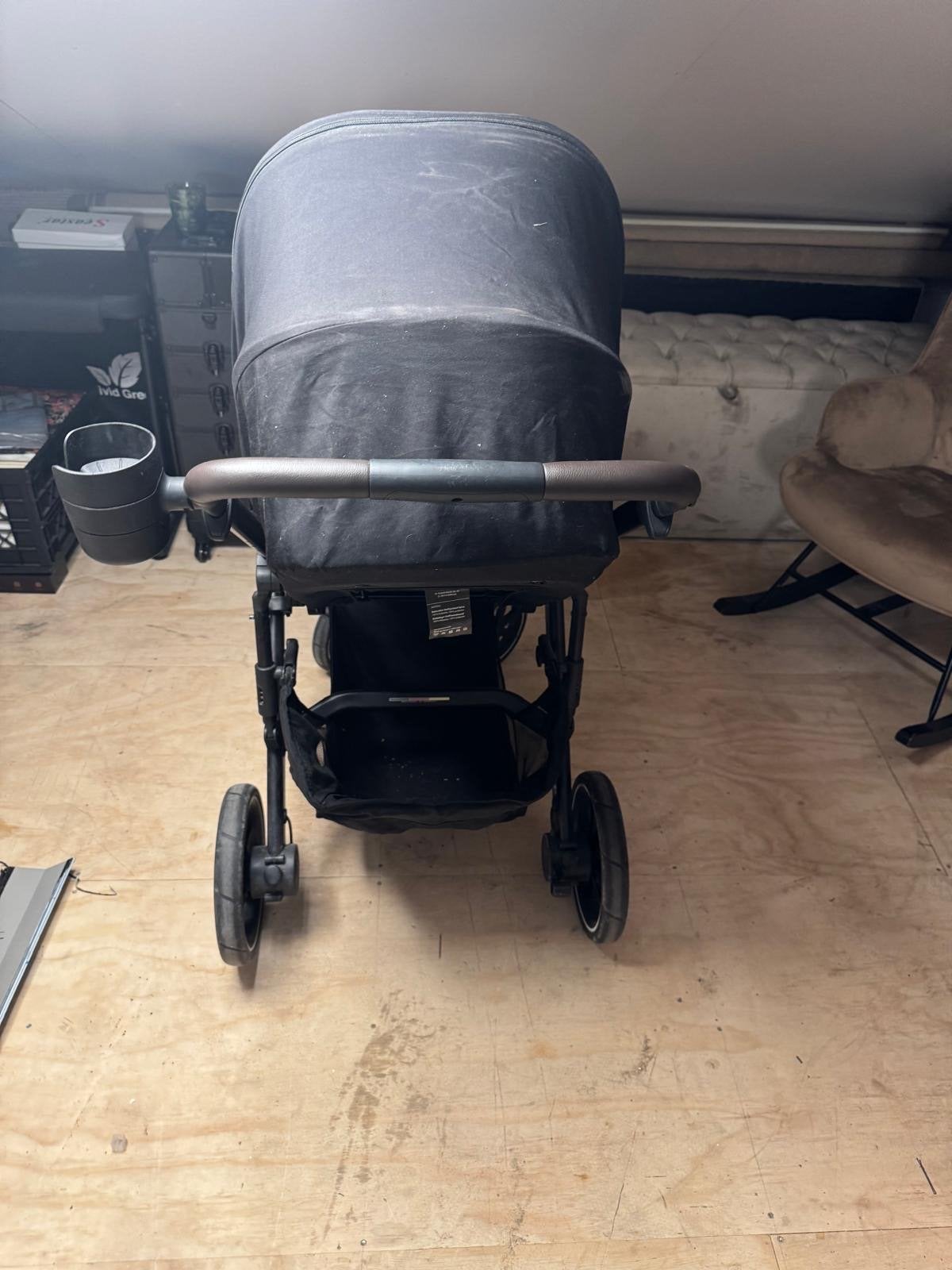 ABC Design kinderwagen met ligbak en Maxi-Cosi adapter, Gebruikt, Combiwagen, Met autostoeltje, Ophalen