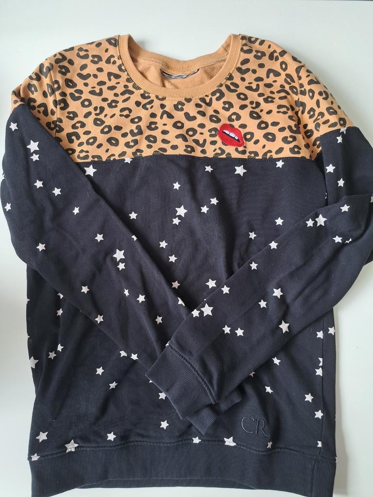 Colourful Rebel trui met sterren en panterprint, Colourful Rebel, Ophalen of Verzenden, Gedragen, Maat 34 (XS) of kleiner