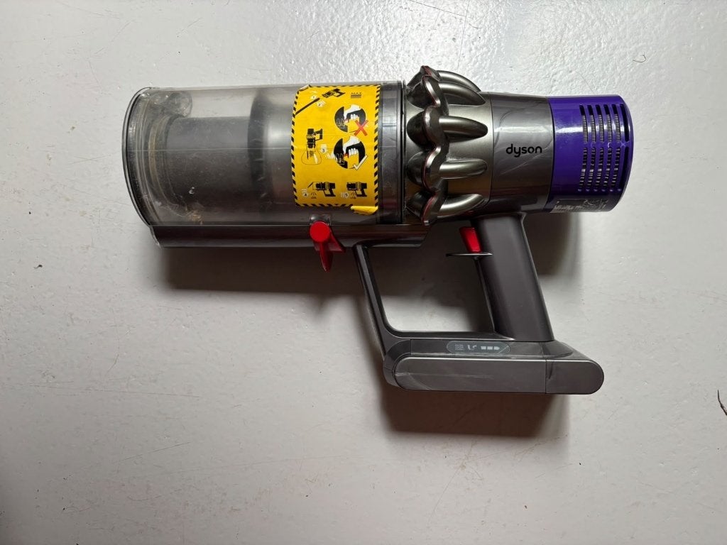 Dyson Cyclone V10 Absolute, Ophalen, Zo goed als nieuw, Minder dan 1200 watt, Reservoir