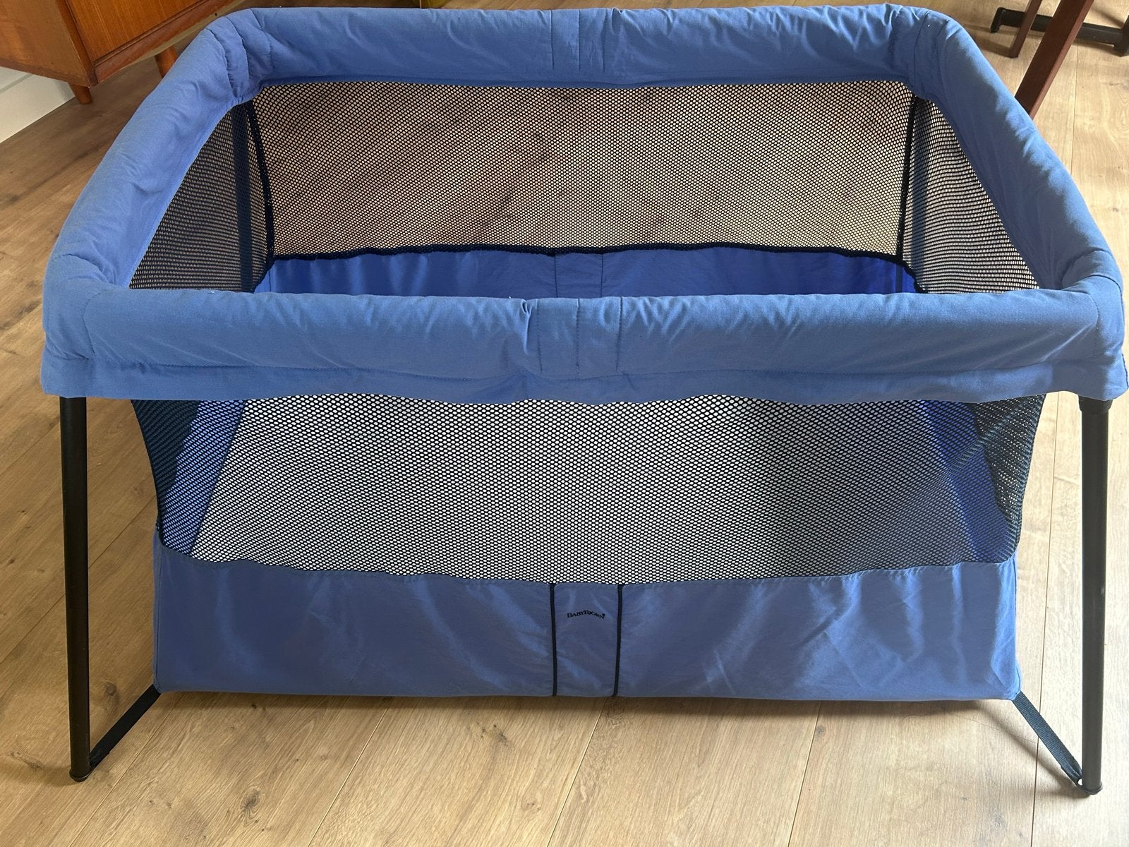 BabyBjörn campingbedje blauw - Zo goed als nieuw, Ophalen, Zo goed als nieuw