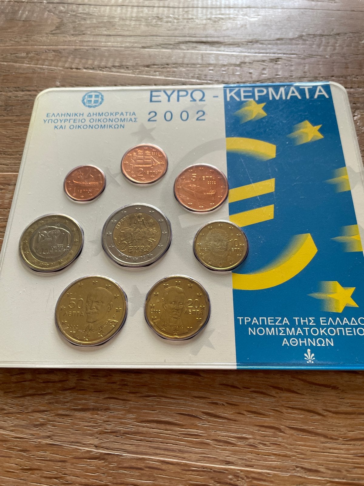 Griekse Euro Muntset 2002 - Complete Collectie, Ophalen of Verzenden, Griekenland, Overige waardes, Setje