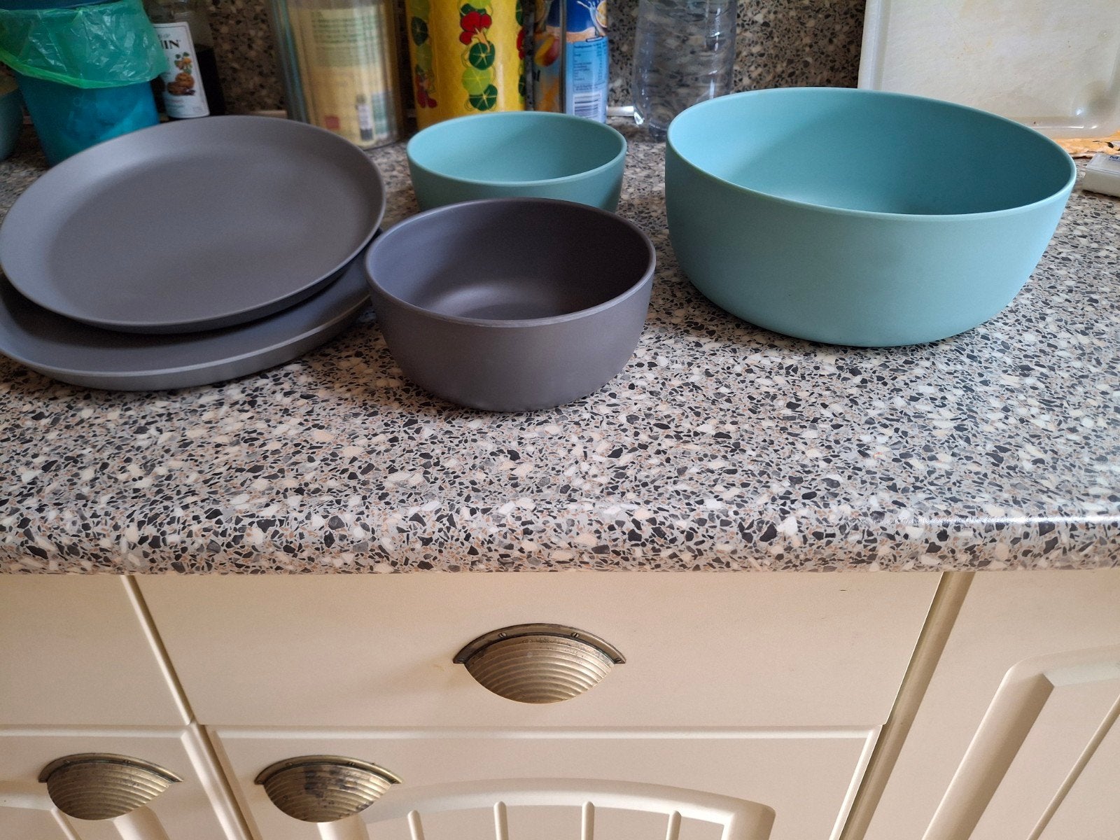 Schalen set Albert Heijn kunststof, Kunststof, Nieuw, Ophalen of Verzenden, Schaal of Schalen