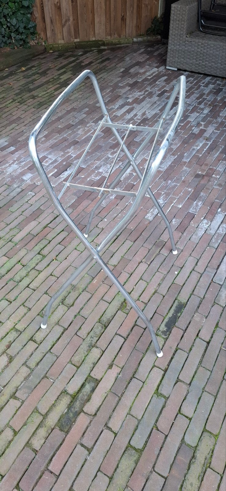kinderbadje standaard, Ophalen, Droogmolen