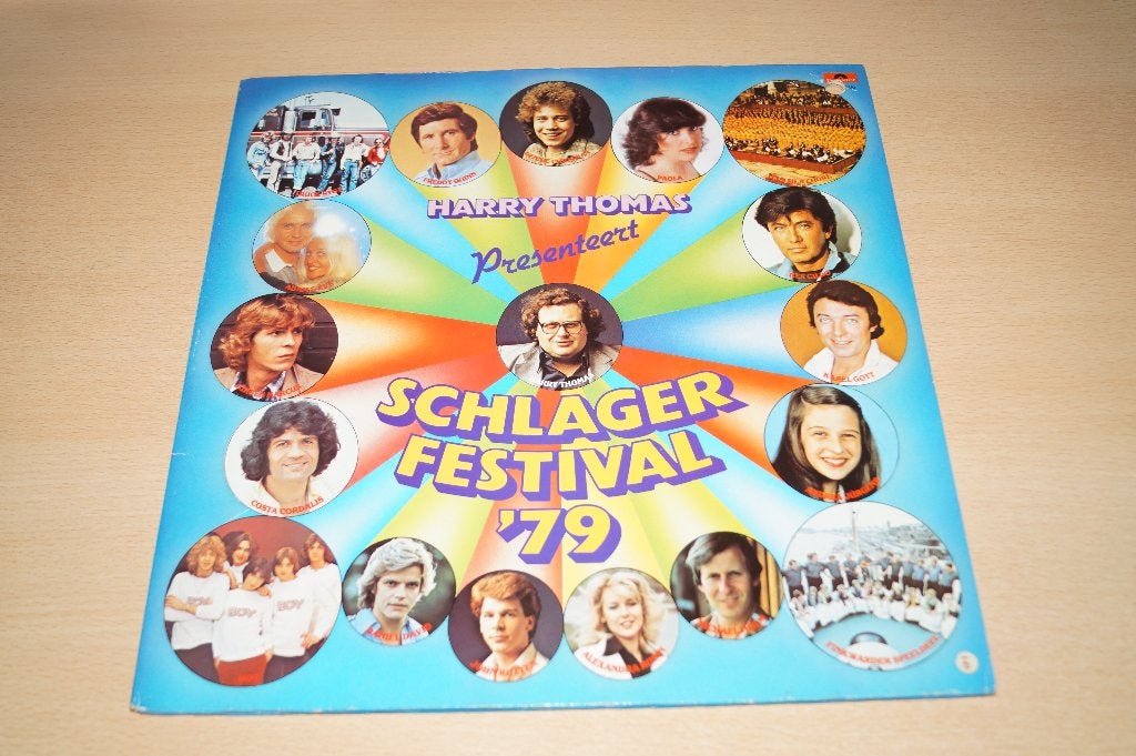 LP Harry Thomas presenteert Schlager Festival '79 - 2LP's, Ophalen, LP, Originele persing, Pop