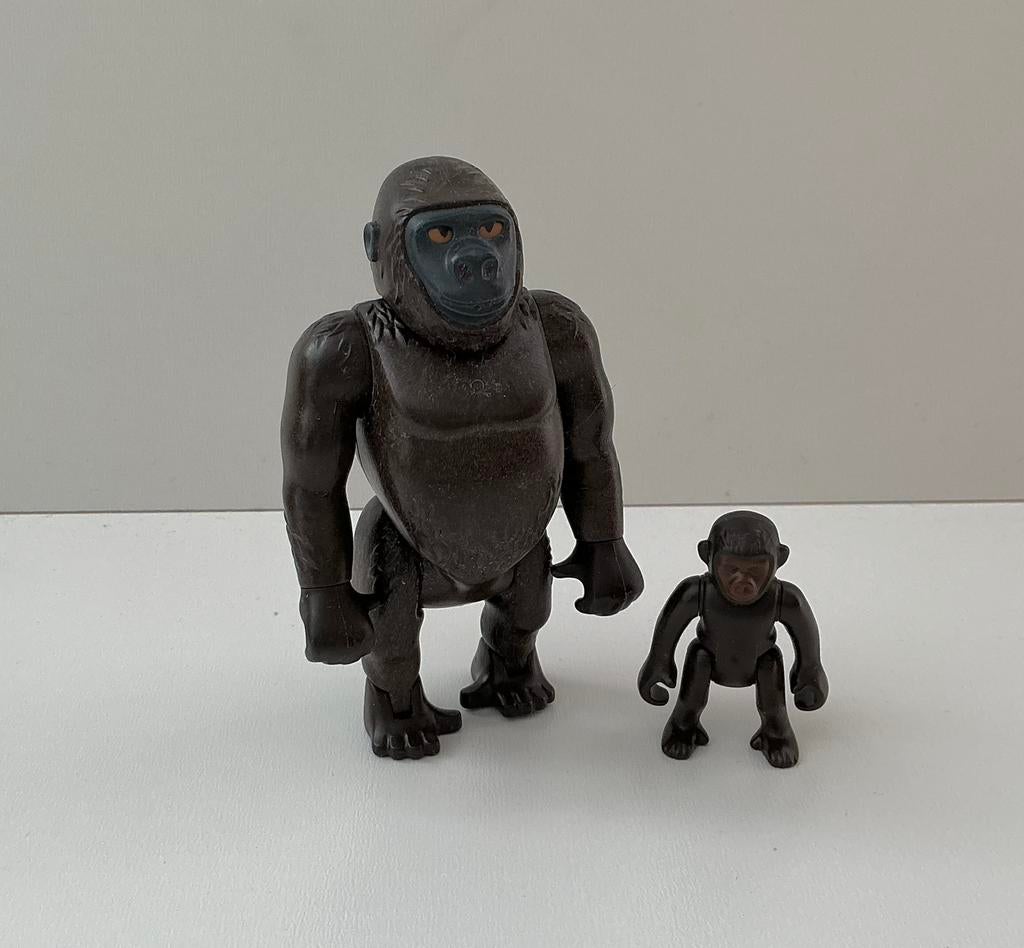 Playmobil gorilla met jong, Kinderen en Baby's, Speelgoed | Playmobil, Ophalen of Verzenden, Zo goed als nieuw