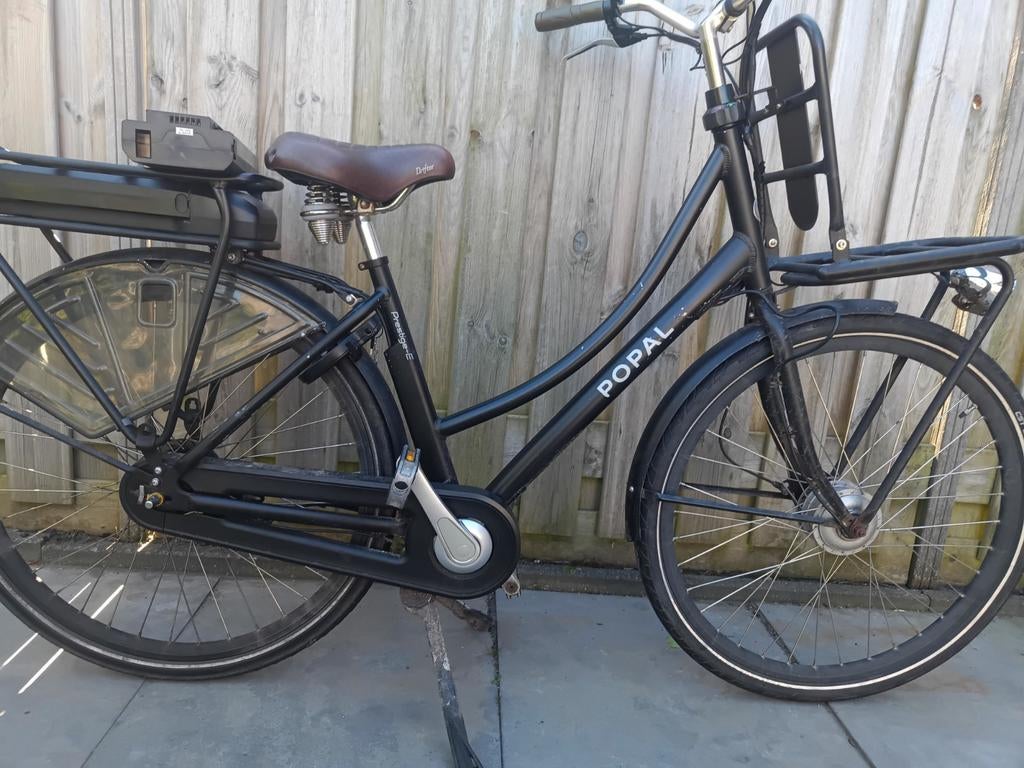 Elektrisch transport fiets merk Popal 2 jaar oud, Ophalen, Gebruikt