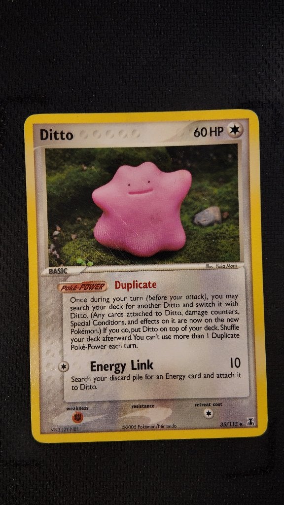 Ditto 1 35 Delta Species | Pokemon kaart, Ophalen, Zo goed als nieuw, Losse kaart