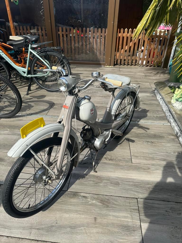 NSU Quickly N23 1963 ‘OOK TERUIL!’, Fietsen en Brommers, Brommers | Oldtimers, Maximaal 45 km/u, 49 cc, 2 versnellingen, Ophalen
