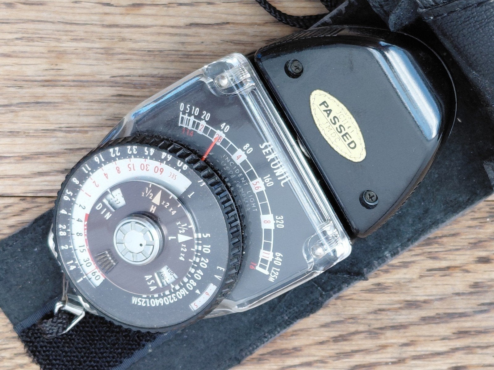 Seconic L 398 Studio de Luxe  belichtingsmeter, Ophalen of Verzenden