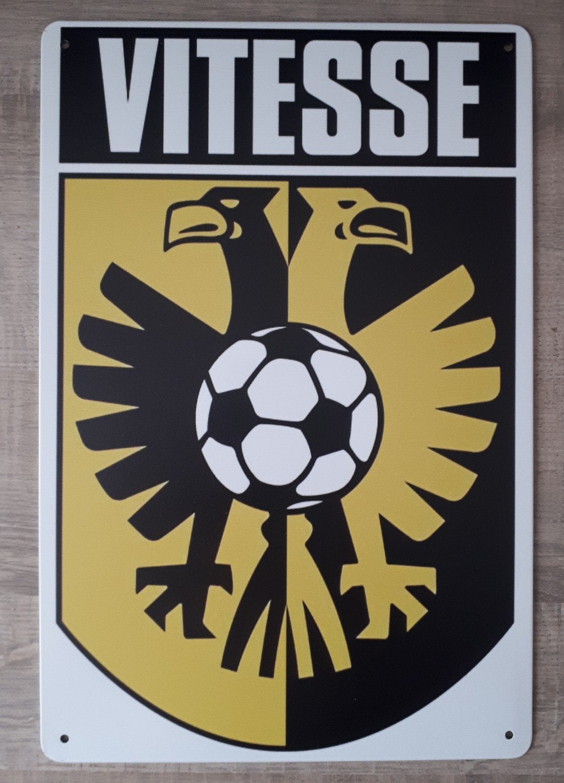 Vitesse Arnhem 20x30 cm Metalen Reclamebord, Verzenden, Nieuw, Vitesse