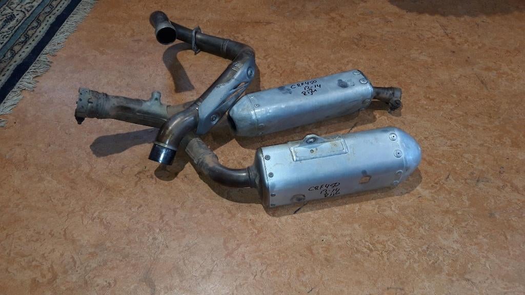 uitlaat Honda CRF450 (2013-2014) uitlaatdempers CRF450, Ophalen, Cmx, Cmx, Xmx