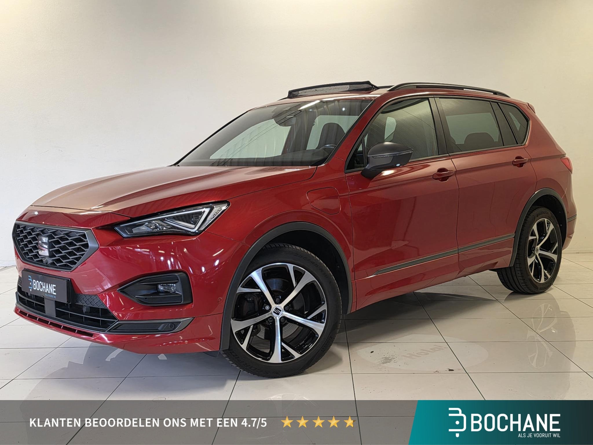SEAT Tarraco 1.4 TSI e-Hybrid PHEV FR Business Intense | SoH, Auto's, Seat, 4 cilinders, Met garantie (alle), Hybride Elektrisch/Benzine