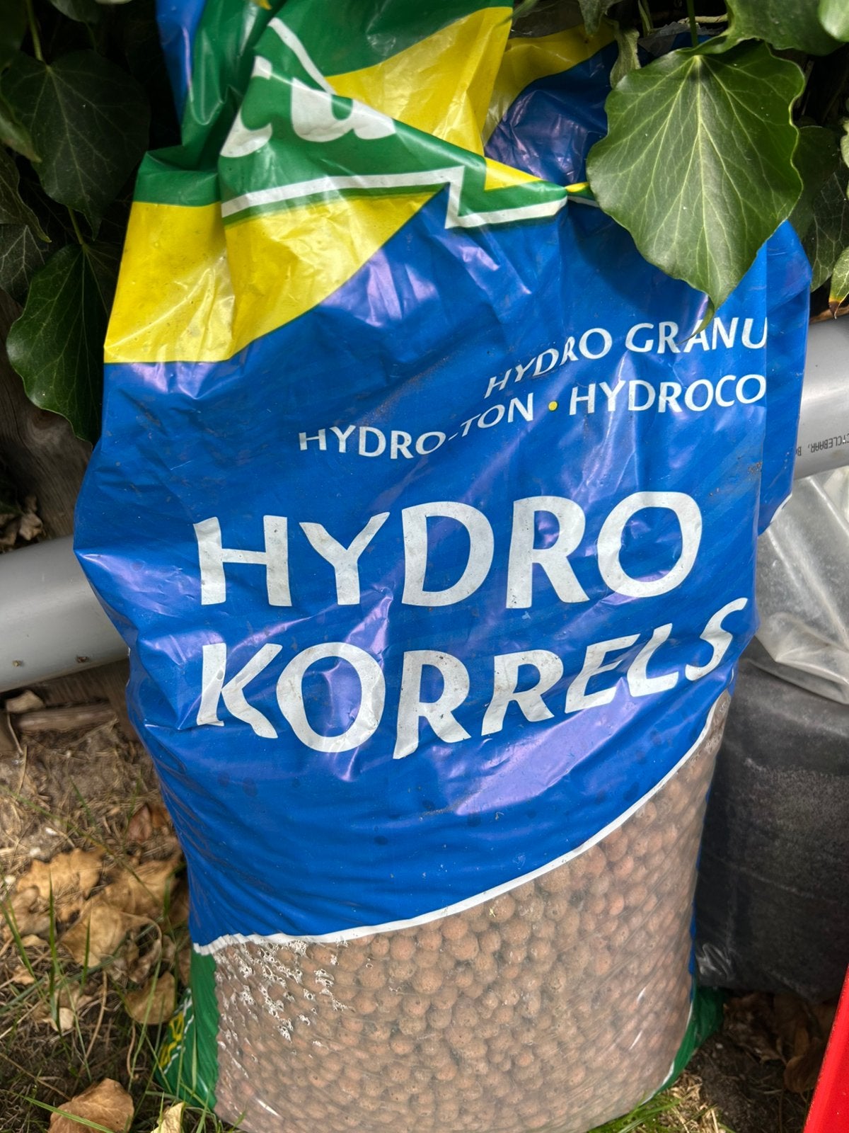 Restant hydrokorrels, Ophalen, Hydrokorrels