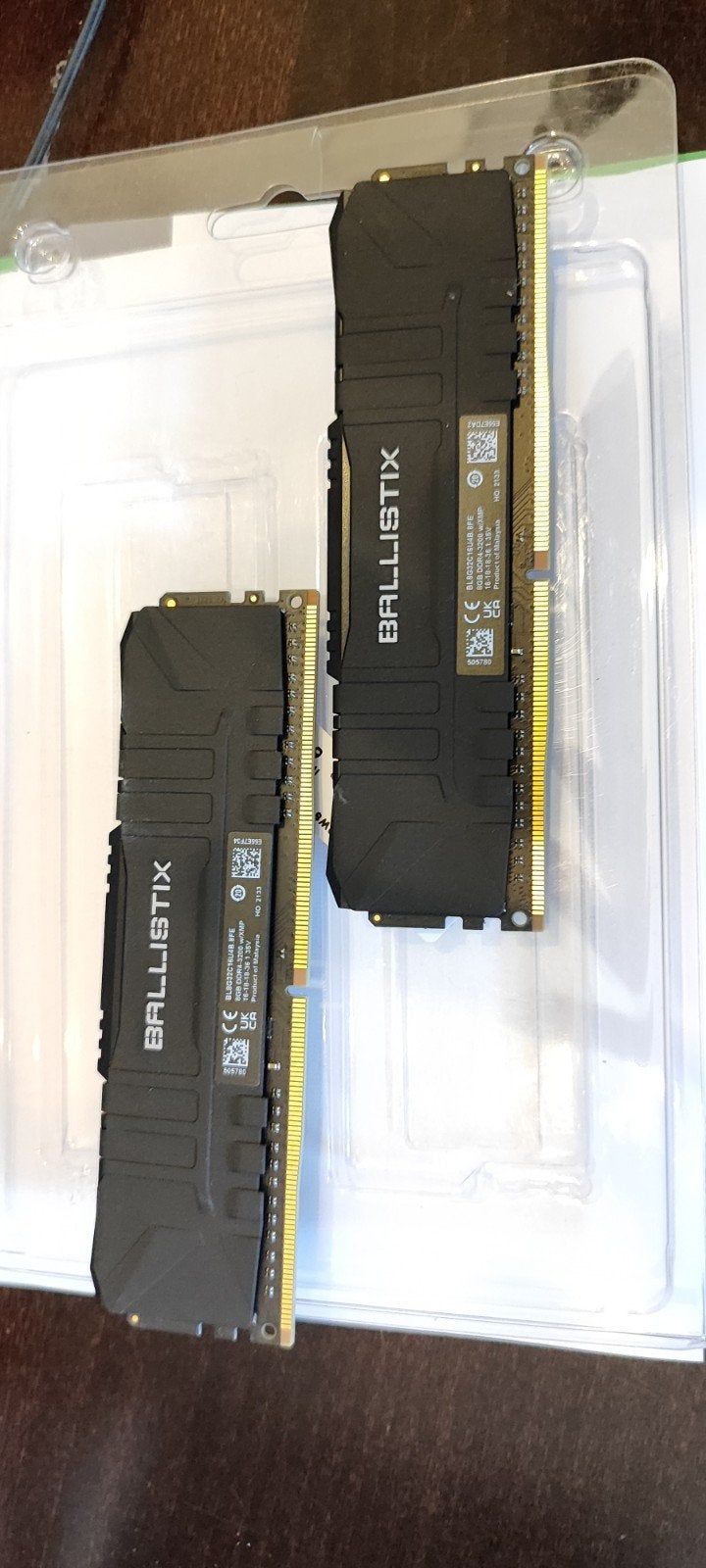 Crucial Ballistix DDR4 16GB 3200MHz CL16, Gebruikt, DDR4, Ophalen of Verzenden, Desktop