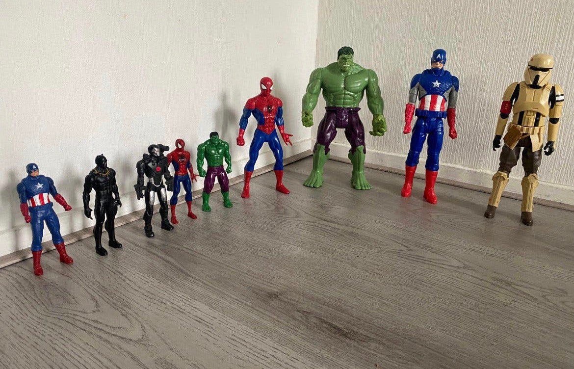 Grote collectie actifiguren speelgoed, Kinderen en Baby's, Ophalen of Verzenden, Zo goed als nieuw