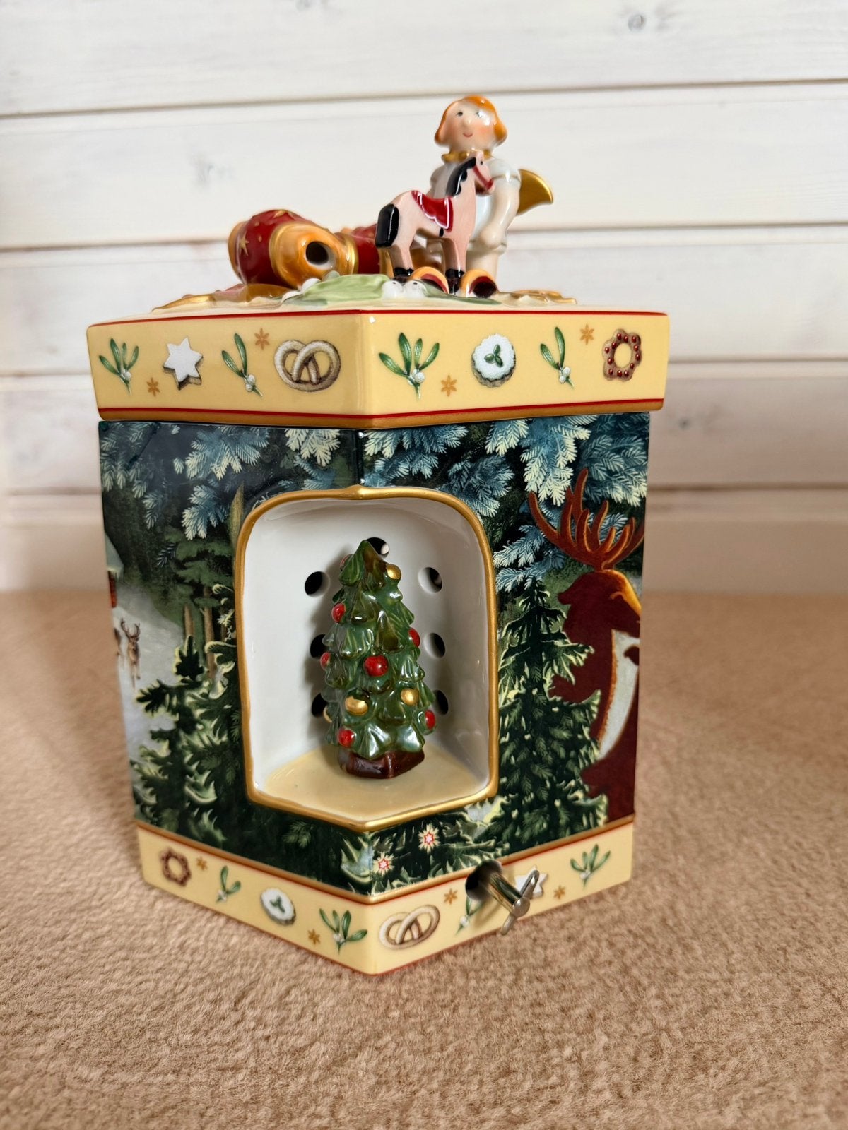 Villeroy & Boch "Christmas Toys" muziekdoos, Diversen, Kerst, Ophalen of Verzenden, Zo goed als nieuw
