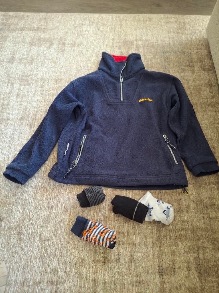 Jas vest maat 116 sokken, Kinderen en Baby's, Ophalen, Gebruikt, Maat 116