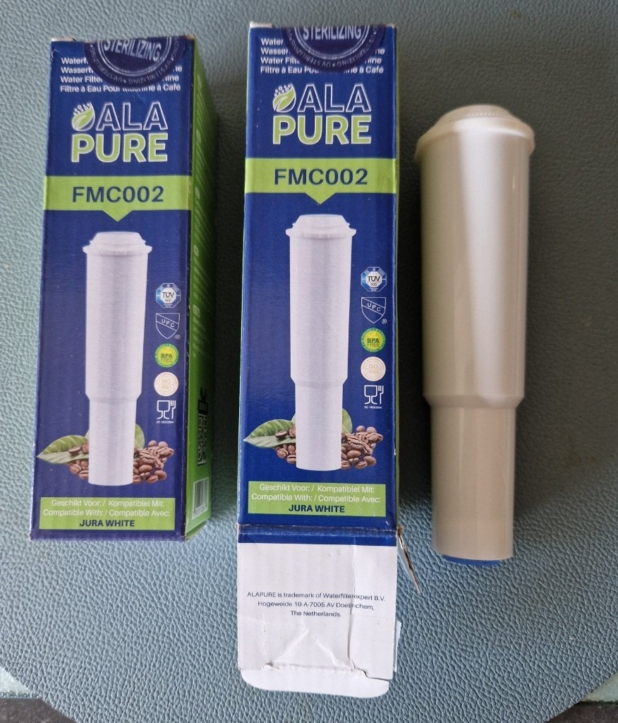 Alapure FCM002 waterfilter 2 stuks Nieuw, Witgoed en Apparatuur, Koffiemachine-accessoires, Ophalen of Verzenden, Nieuw, Jura