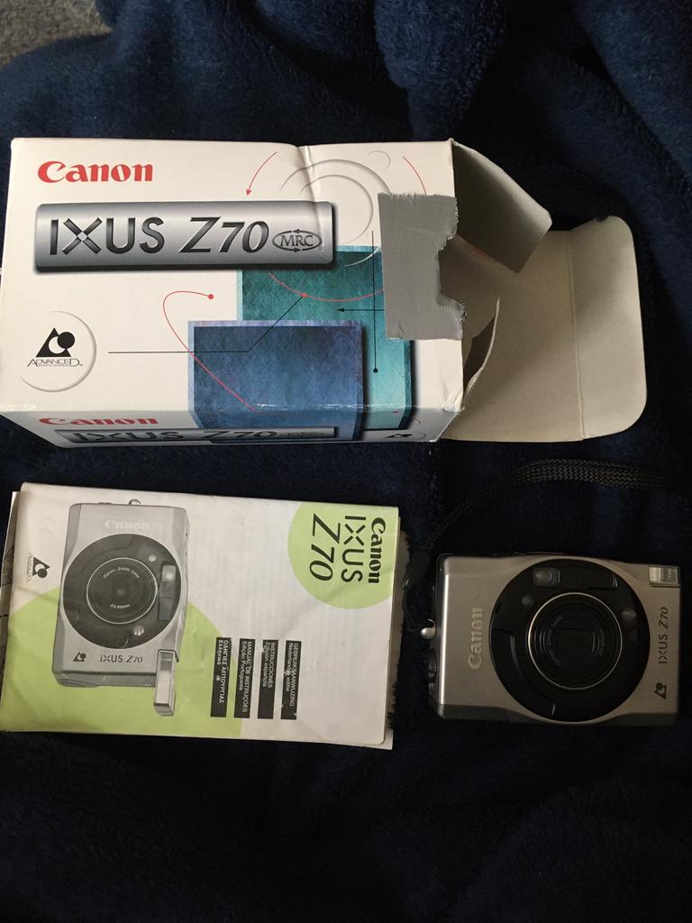 Canon Ixus Z70 camera met doos en handleiding, Ophalen of Verzenden, Zo goed als nieuw, Compact, Canon