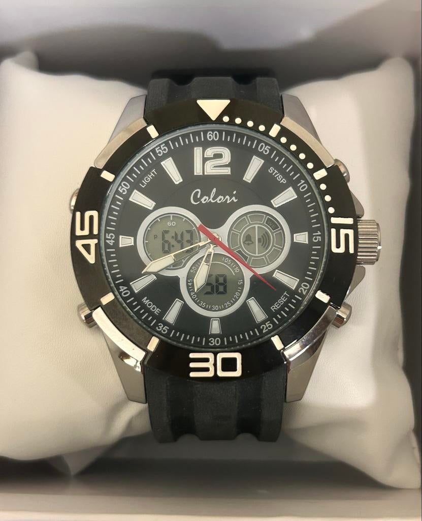 Calori Quartz Duikershorloge - Nieuw in doos, Overige merken, Staal, Polshorloge, Nieuw