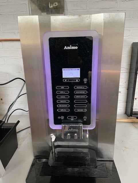 Koffiemachine Animo Optibean (bonen machine), Niet ingevuld, Espresso apparaat, Niet ingevuld, Koffiebonen