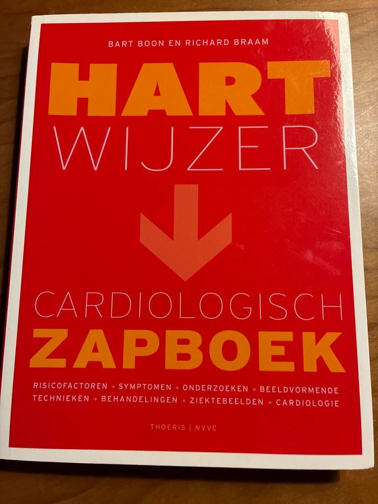 Hartwijzer: Cardiologisch Zapboek - Hartziekte voorkomen, Boeken, Ophalen of Verzenden, Zo goed als nieuw, Gezondheid en Conditie