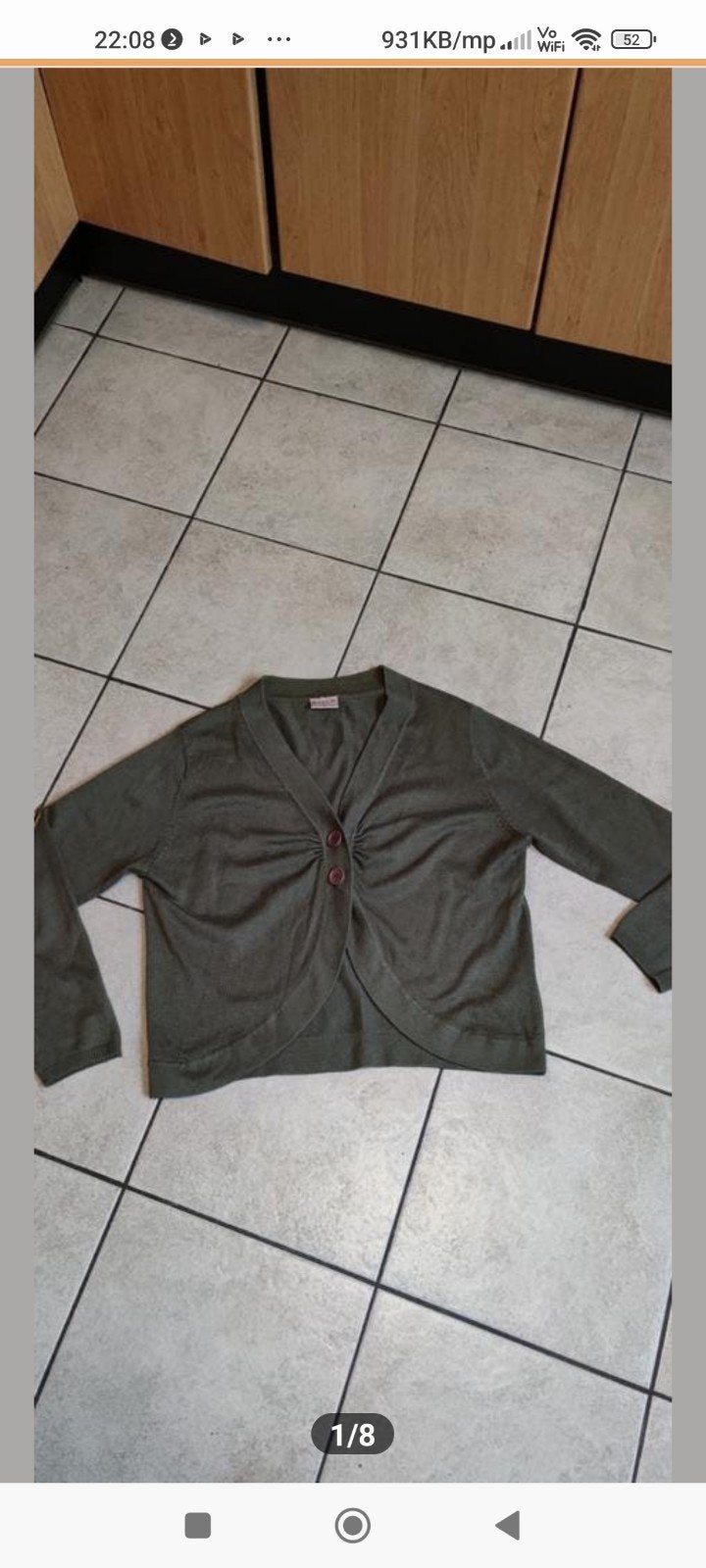 BIAGGINI erg mooie vest maat L, Kleding | Dames, Truien en Vesten, Ophalen of Verzenden, Zo goed als nieuw, Maat 38/40 (M), Groen