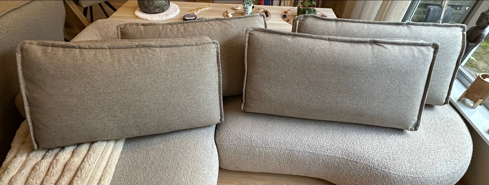 Bolia Noora set - 4 Zitgedeelten met rug kussens, Ophalen, Gebruikt, 75 tot 100 cm, Minder dan 150 cm