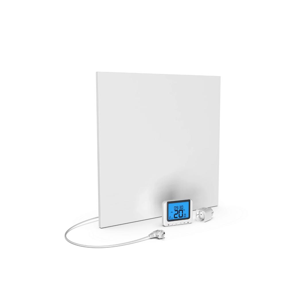 ETHERMA infraroodpaneel incl. thermostaat 325W - wit (60051), Doe-het-zelf en Verbouw, Verwarming en Radiatoren, Zo goed als nieuw
