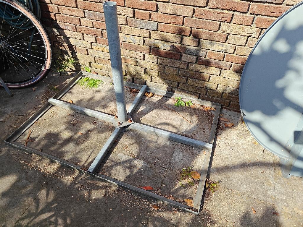 Tegelvoet verzinkt 4x40x60, Ophalen, Gebruikt, 100 tot 250 mm, Overige typen