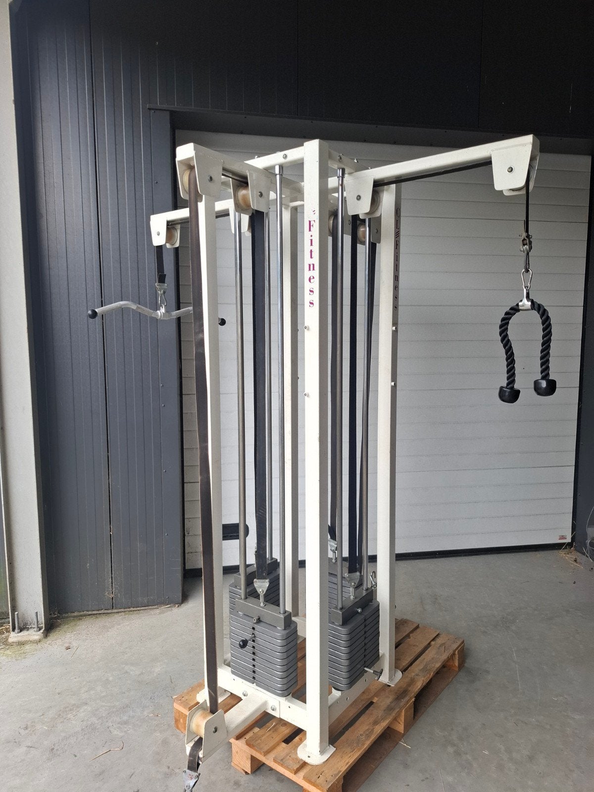 4-stack fitness old school, Ophalen, Gebruikt, CF fitness, Overige typen