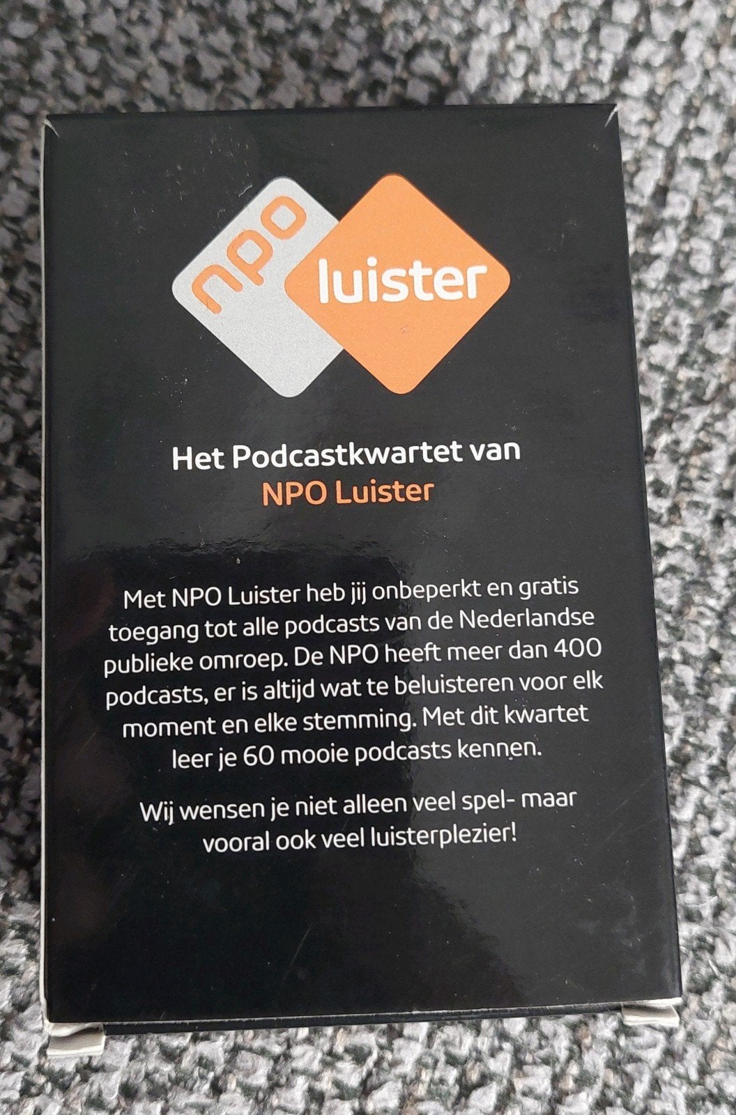 NPO podcast kwartet, Ophalen of Verzenden, Nieuw