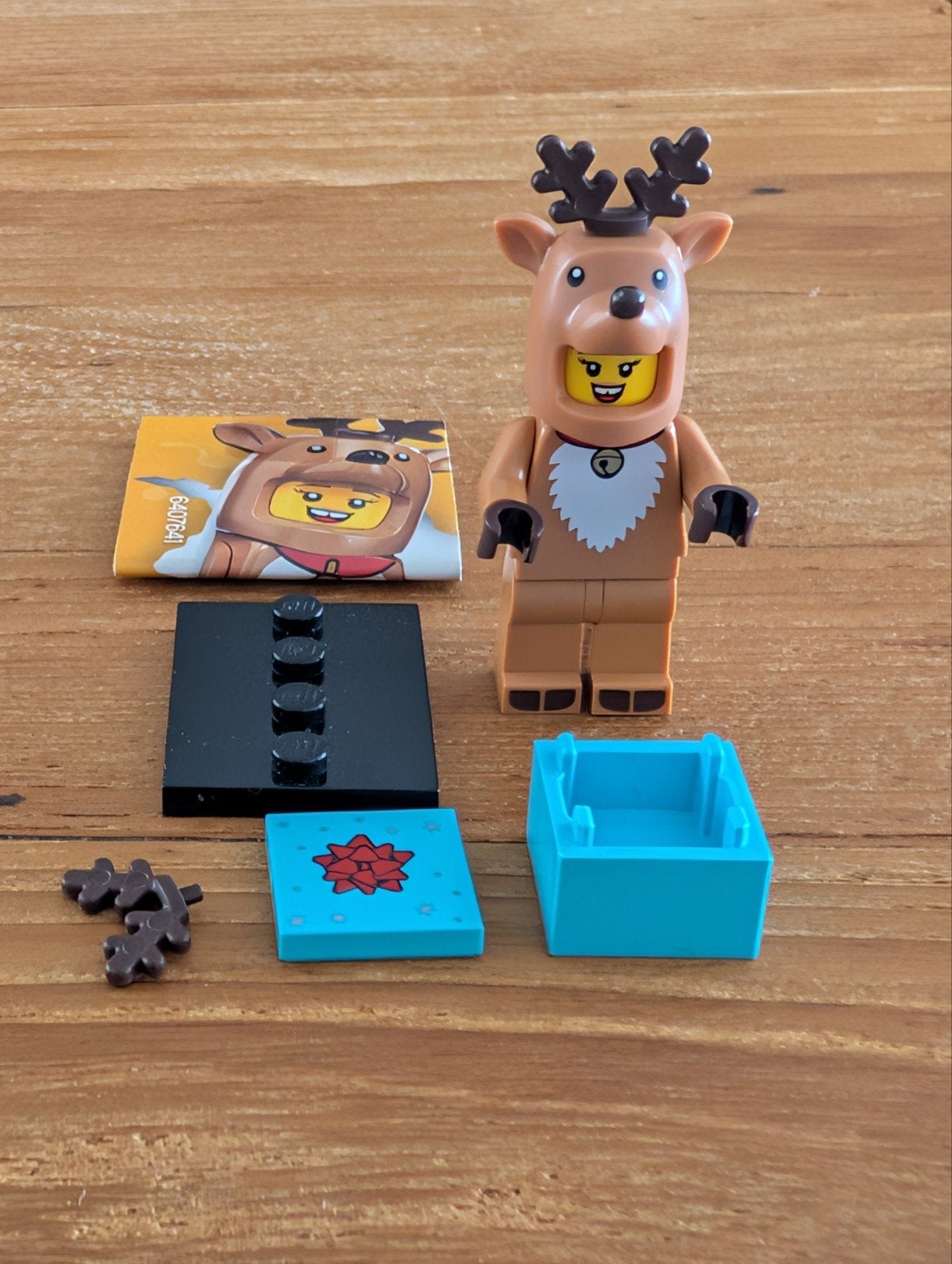 Lego Minifigures serie 23/ Rendier kostuum, Lego, Ophalen of Verzenden, Zo goed als nieuw, Minifiguren serie