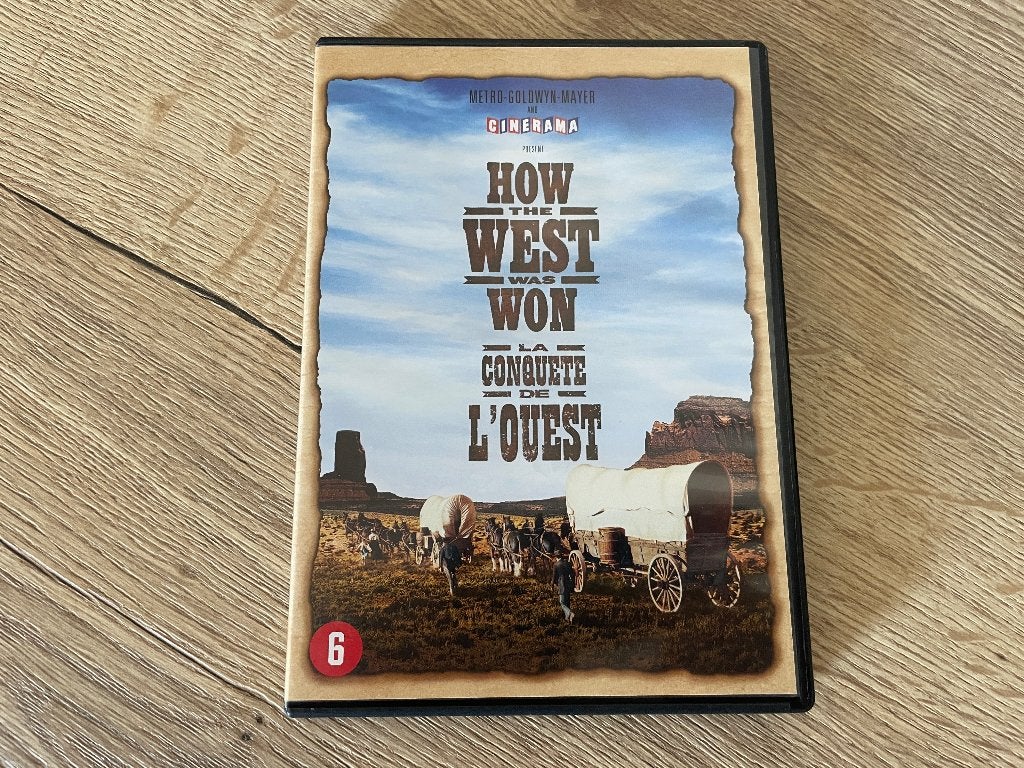 How the West was Won - James Stewart Henry Fonda John Wayne, Verzenden, Alle leeftijden, Zo goed als nieuw, 1940 tot 1960