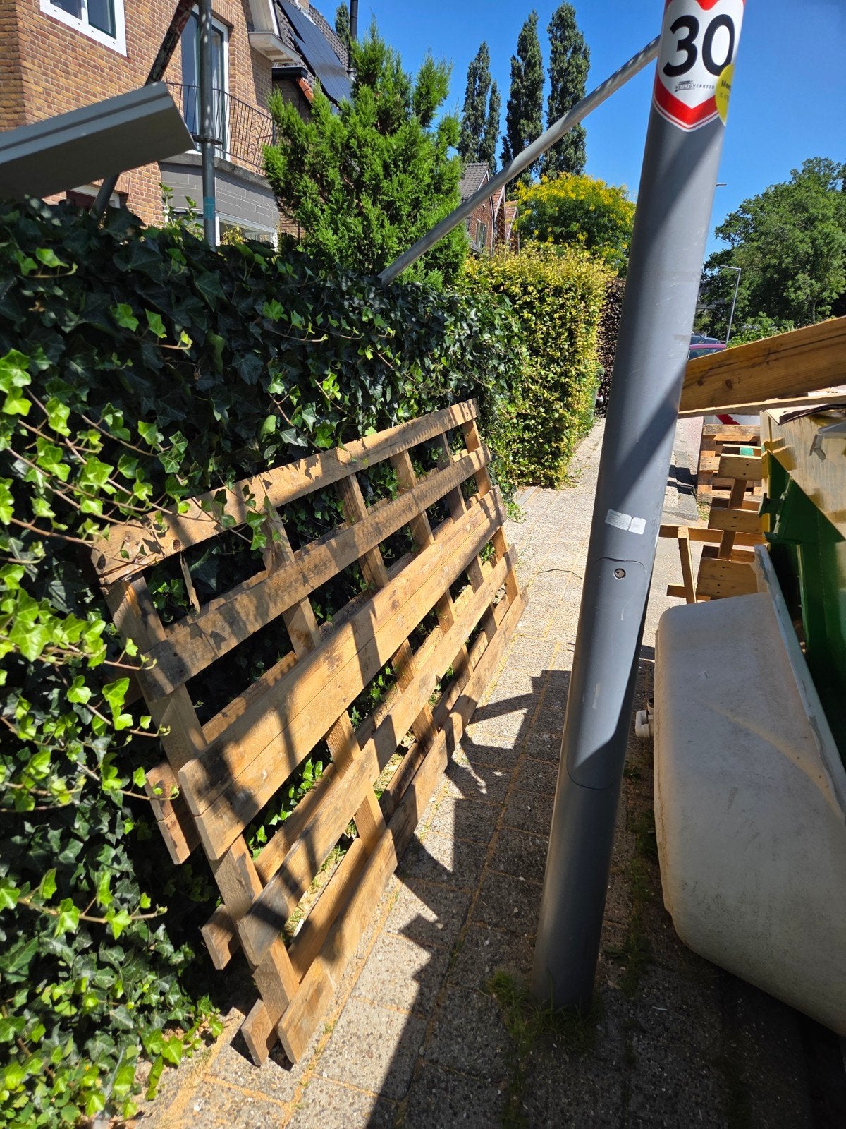 Pallets, Ophalen, Overige houtsoorten, Minder dan 200 cm, Pallet