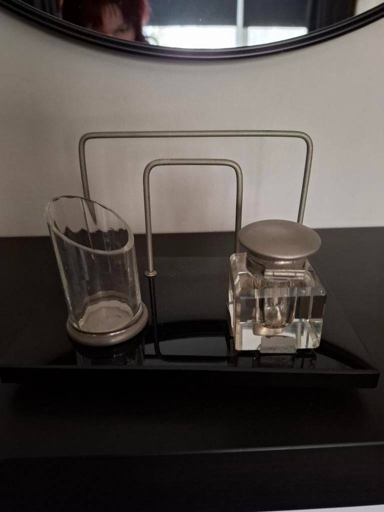 Vintage bureauset art deco, Ophalen of Verzenden