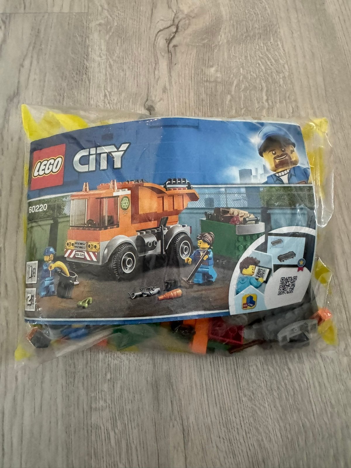 Lego city 60220 vuilnisauto, City, Lego, Ophalen of Verzenden, Zo goed als nieuw