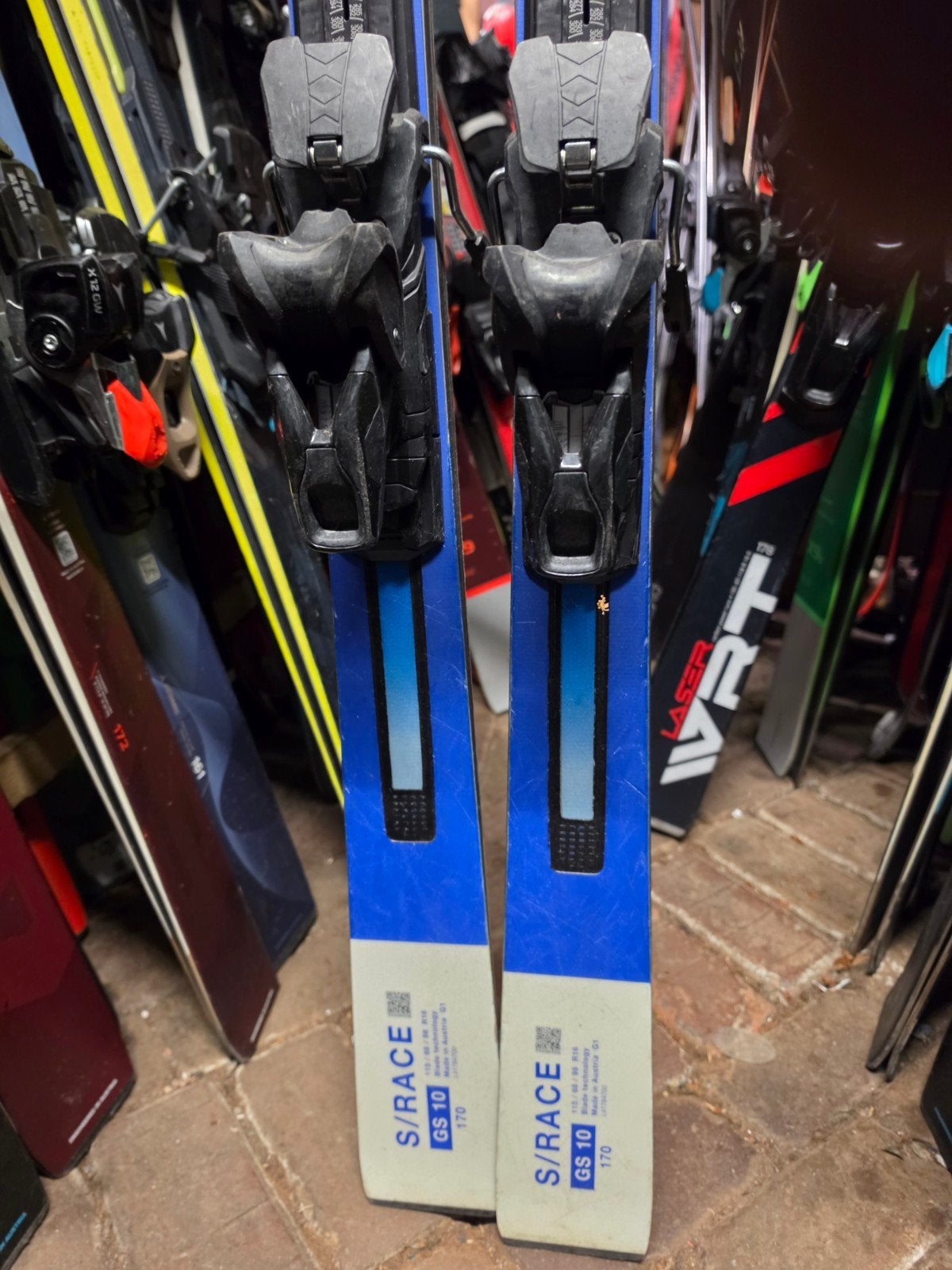 170cm SALOMON S RACE GS 10 GEVORDERD SKIS, 160 tot 180 cm, Zo goed als nieuw, Carve, Skiën