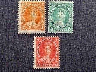 postzegel New Brunswick, Postzegels en Munten, Ophalen of Verzenden, Noord-Amerika