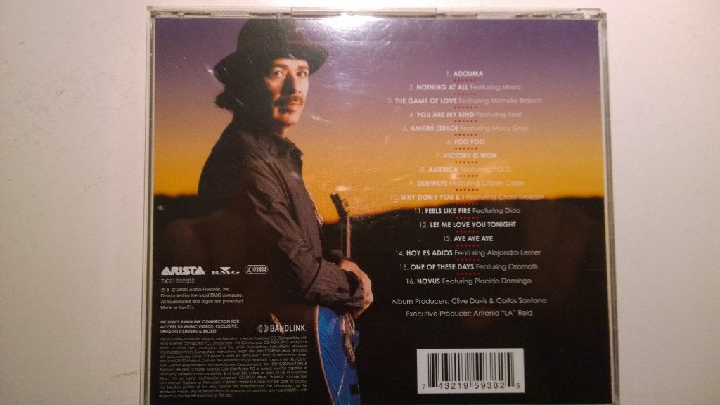Santana - Shaman, Ophalen of Verzenden, Zo goed als nieuw, Poprock, Album