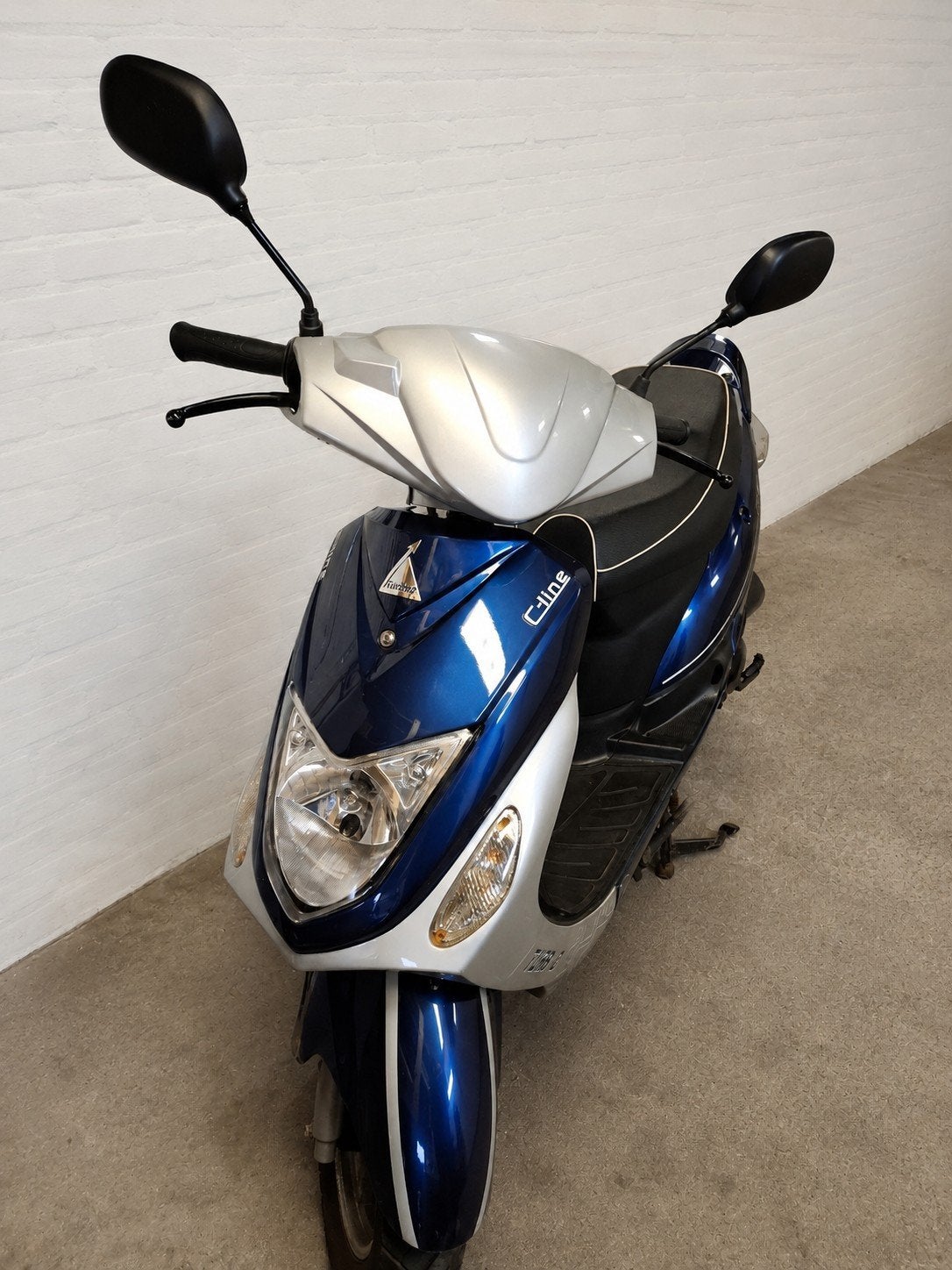 Scooter blauw kenteken Turbho cs50, Ophalen of Verzenden, Gebruikt, Benzine, Overige merken