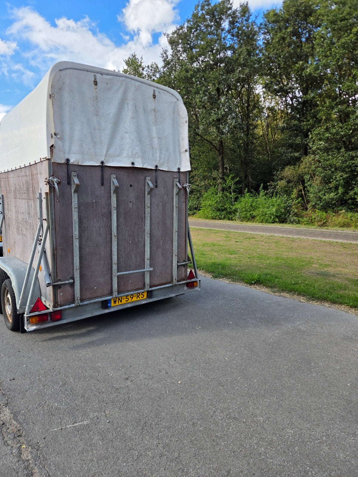 paardentrailer veetrailer schapenkar, Ophalen, Gebruikt, Overige typen