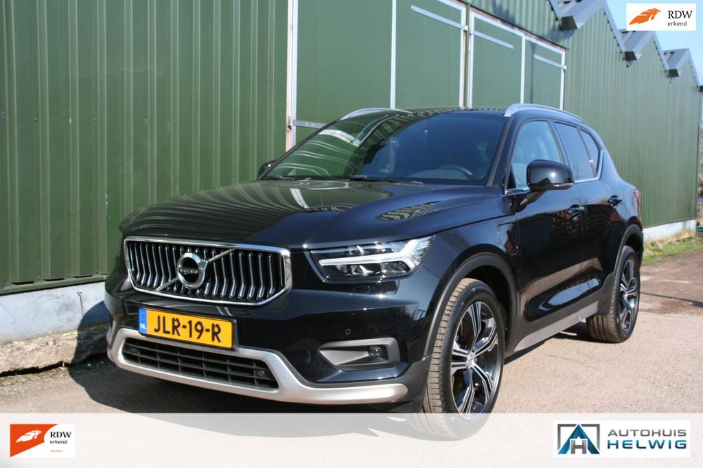 Volvo XC40 1.5 T4 Recharge Inscription Expression, SOH 88% A, Auto's, Volvo, Stof, Zwart, Bedrijf, Hybride Elektrisch/Benzine