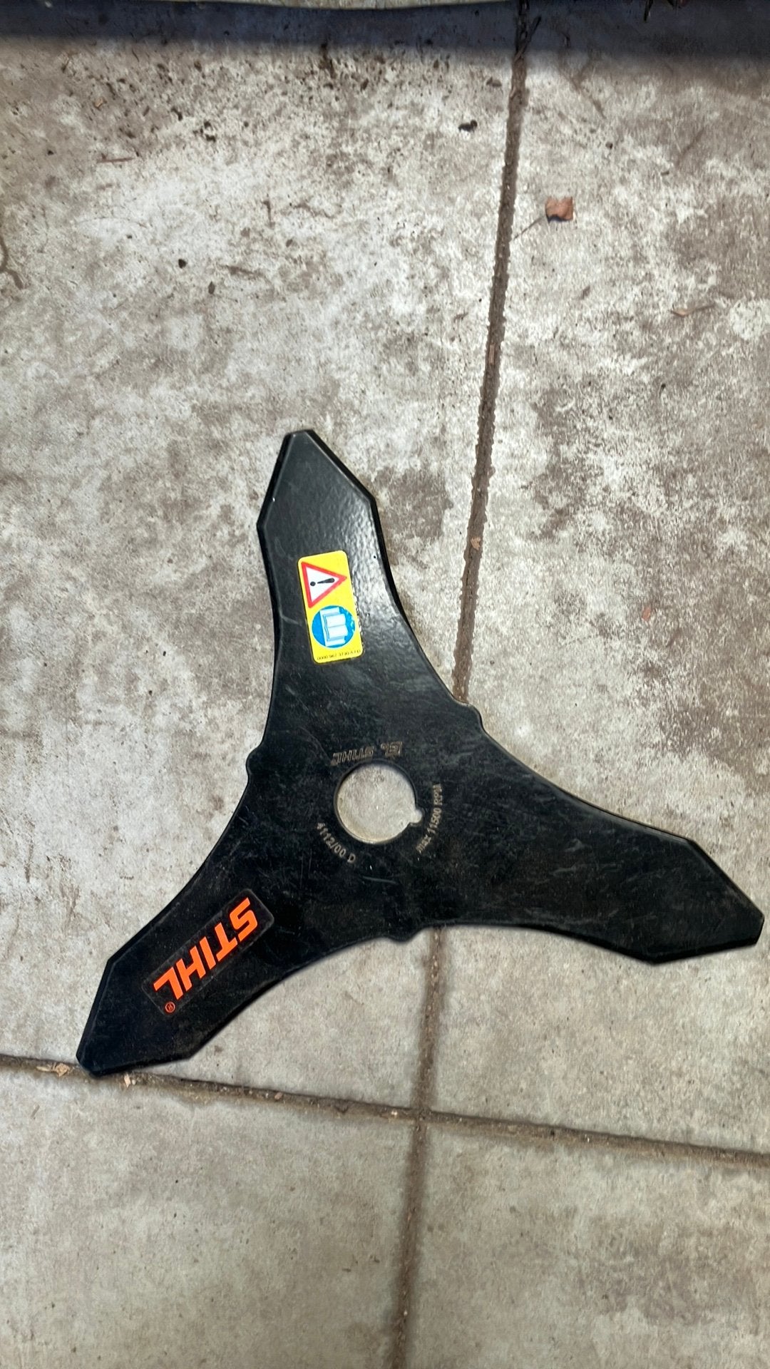 Mes stihl bosmaaier 4112/00D, Ophalen, Nieuw, Benzine