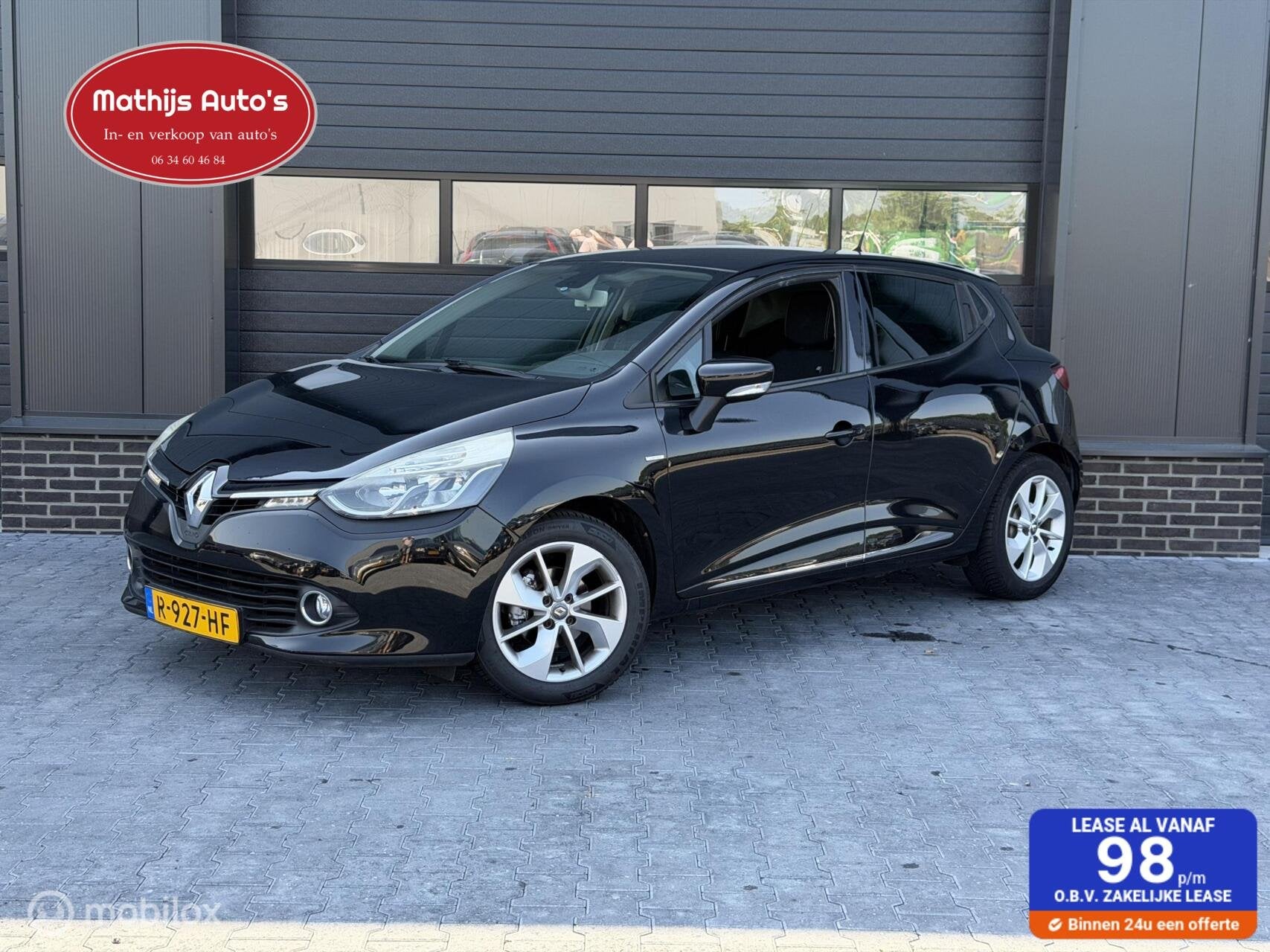 Renault Clio 0.9 TCe Eco2 Limited Climate Cruise! Nieuwe Ket, Auto's, Renault, Voorwielaandrijving, 898 cc, 40 €/maand, Euro 6