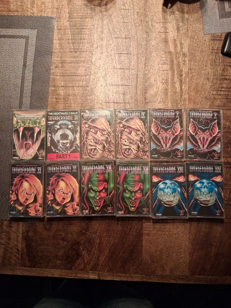 Thunderdome cassettebandjes, Overige genres, 1 bandje, Ophalen of Verzenden, Zo goed als nieuw