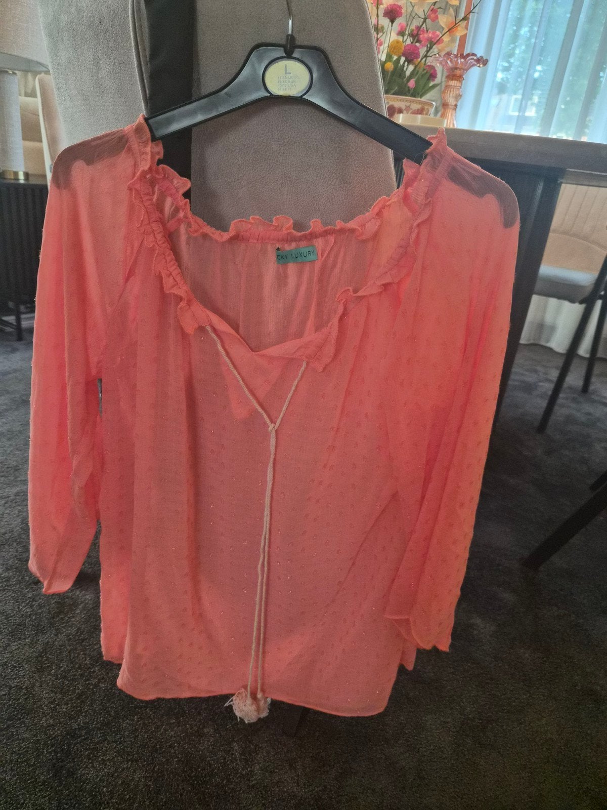 Blouse jacky luxury, Ophalen of Verzenden, Zo goed als nieuw, Maat 42/44 (L)